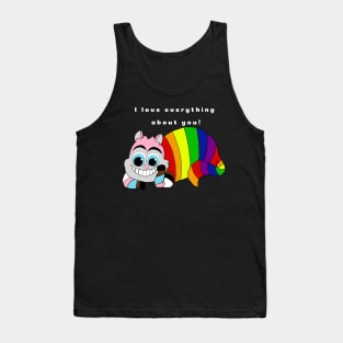 I love Everything about you! Cat Tank Top